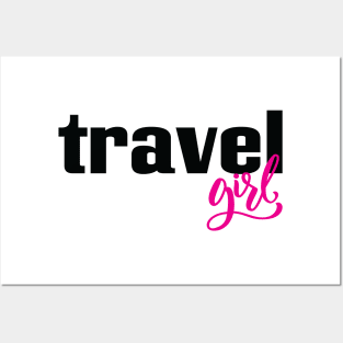 Travel Girl Posters and Art